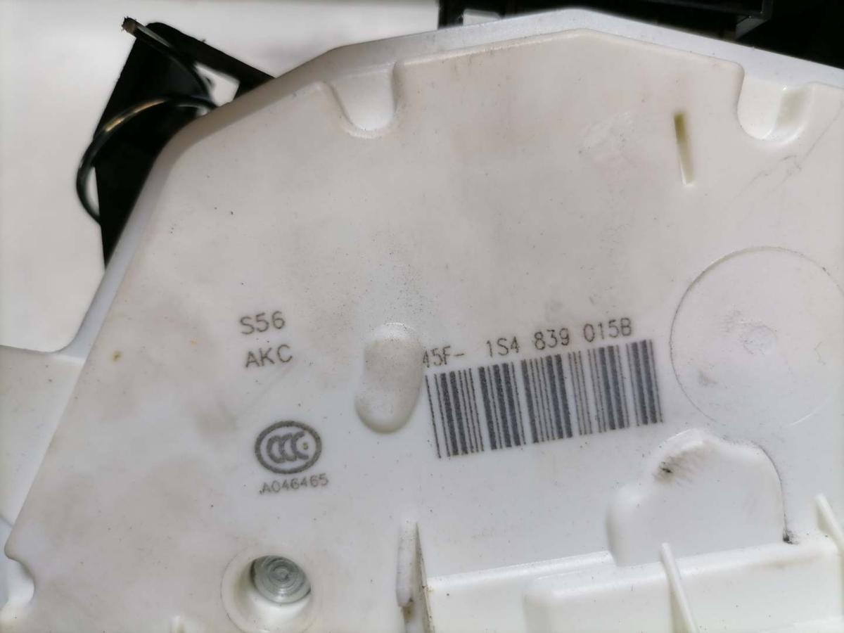 Skoda Citigo original T&uuml;rschloss hinten links mit Zentralverriegelung Bj.2016